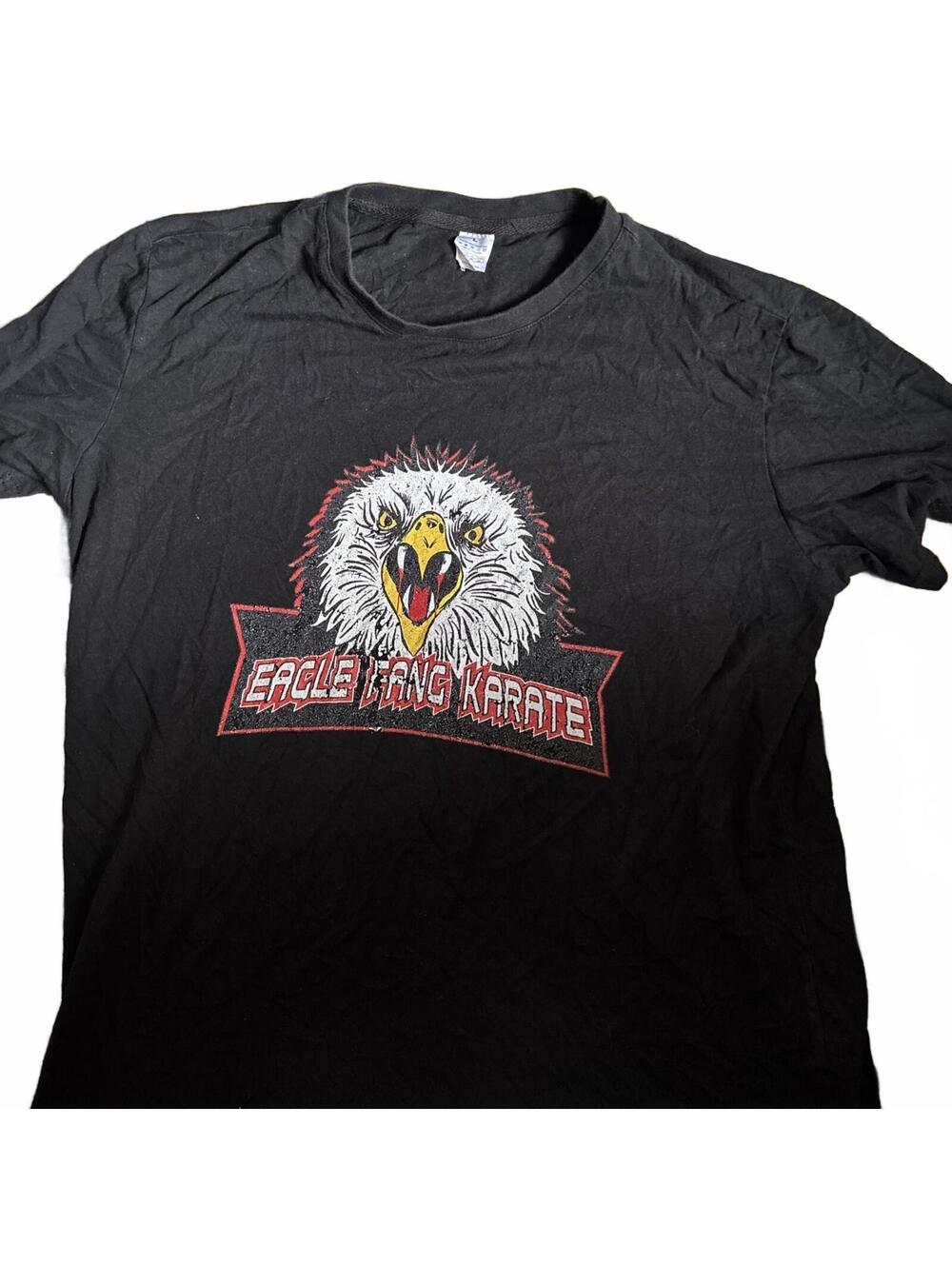 Karate Kid T Shirt Size L Eagle Claw Karate Cobra Kai